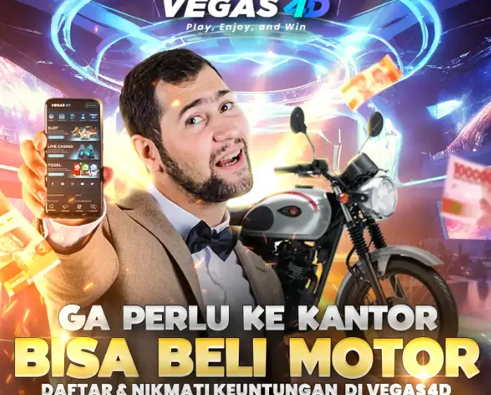 VEGAS4D Akses Mobile dengan smartphone dan motor