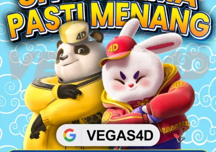 VEGAS4D Situs Lama Pasti Menang dengan karakter panda dan kelinci