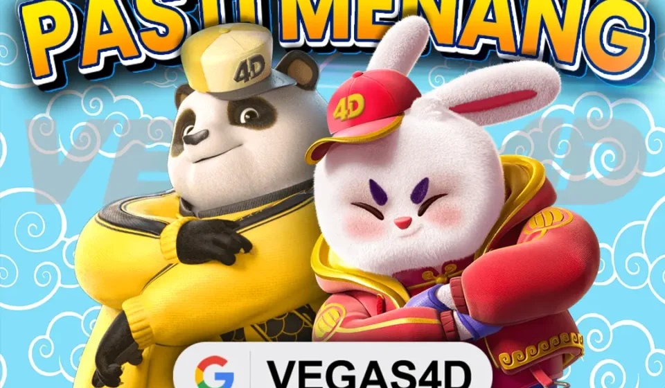 VEGAS4D Situs Lama Pasti Menang dengan karakter panda dan kelinci