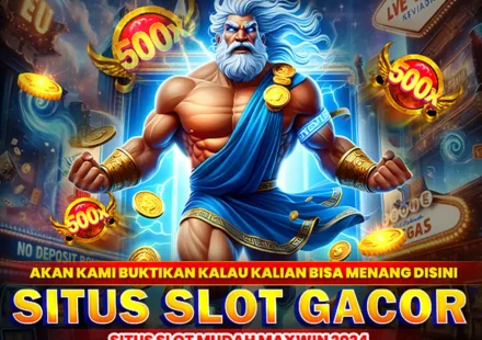 VEGAS4D Situs Slot Gacor dengan karakter Zeus dan simbol 500x