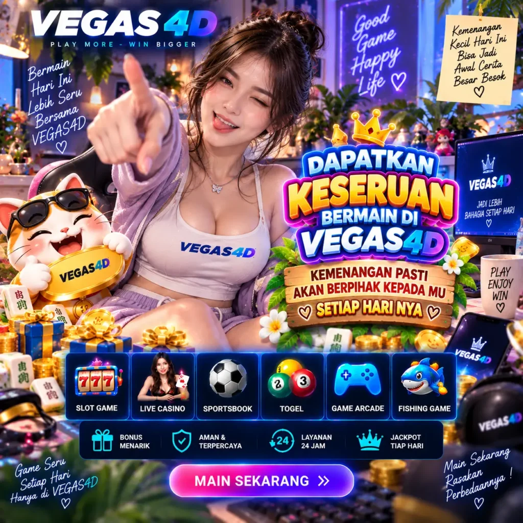 Keseruan Bermain di VEGAS4D dengan pilihan game online