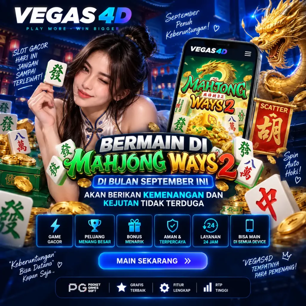 Mahjong Ways 2 VEGAS4D tema September