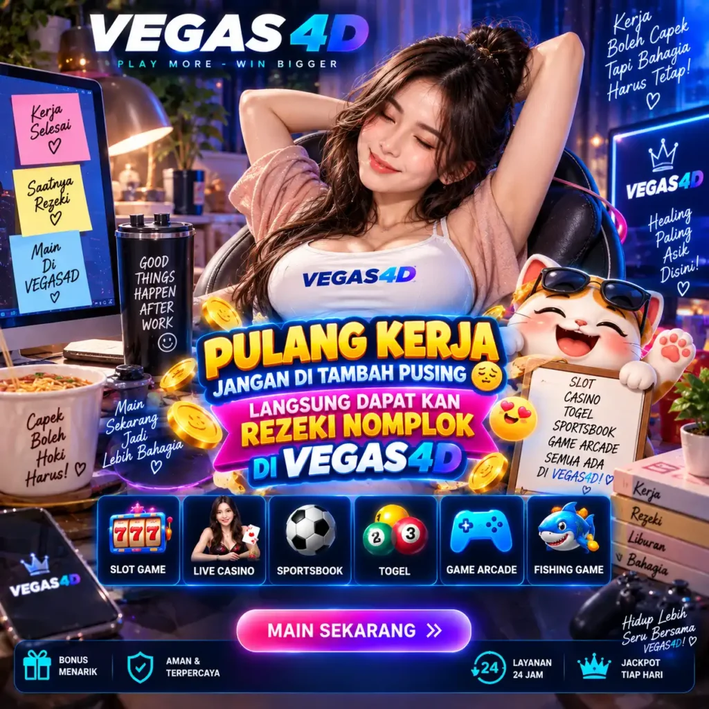 Game VEGAS4D dengan pilihan slot live casino sportsbook togel arcade dan fishing game
