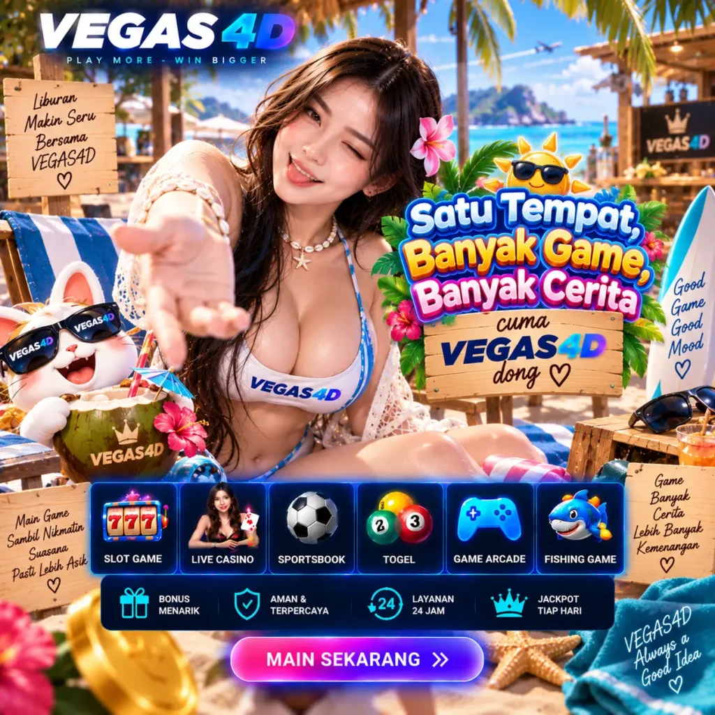VEGAS4D game online dengan banyak pilihan permainan